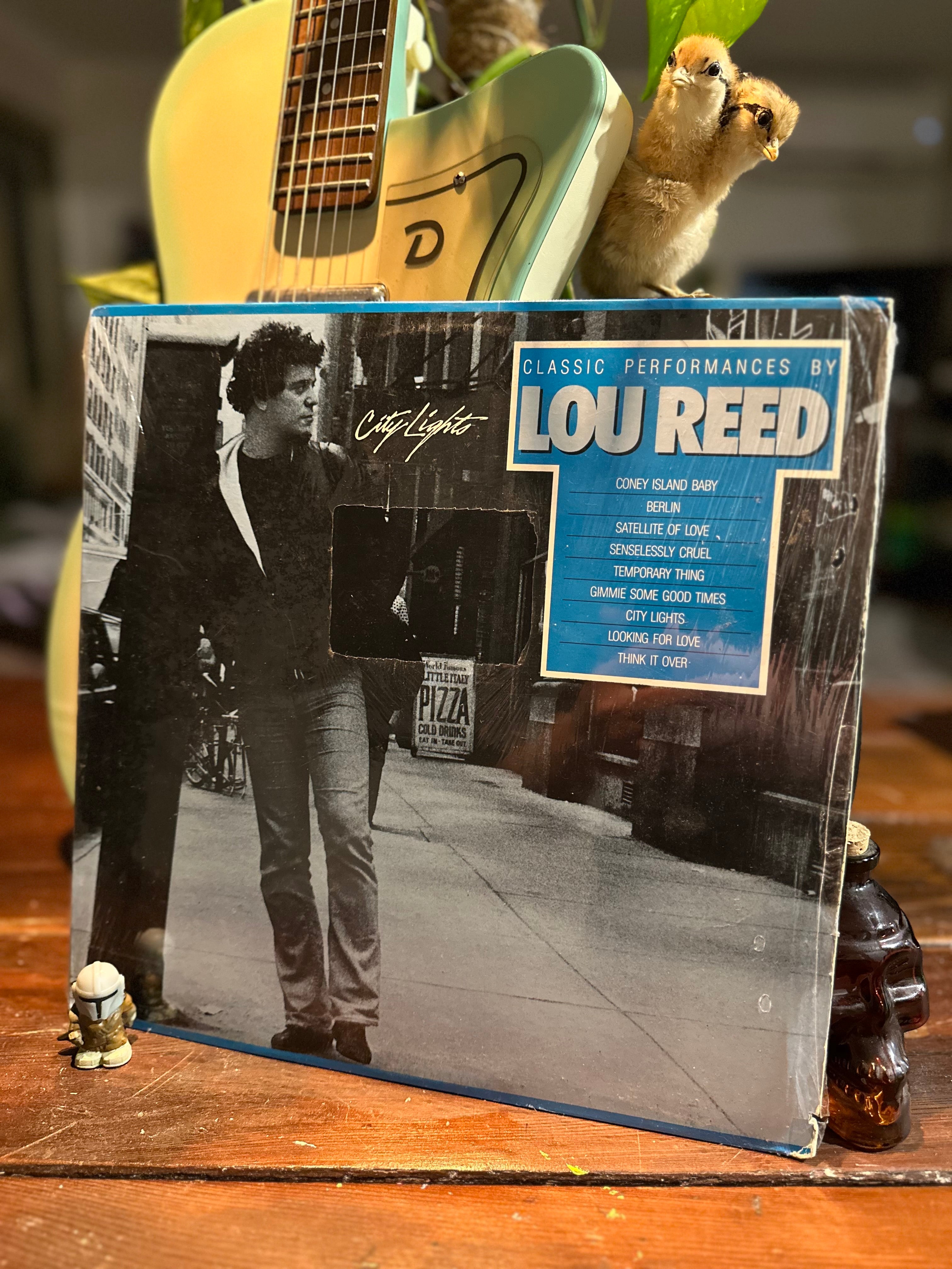 Lou Reed | City Lights | 1986 Australian Pressing | Vintage Vinyl Lou Reed | City Lights | 1986 Australian Pressing | Vintage Vinyl